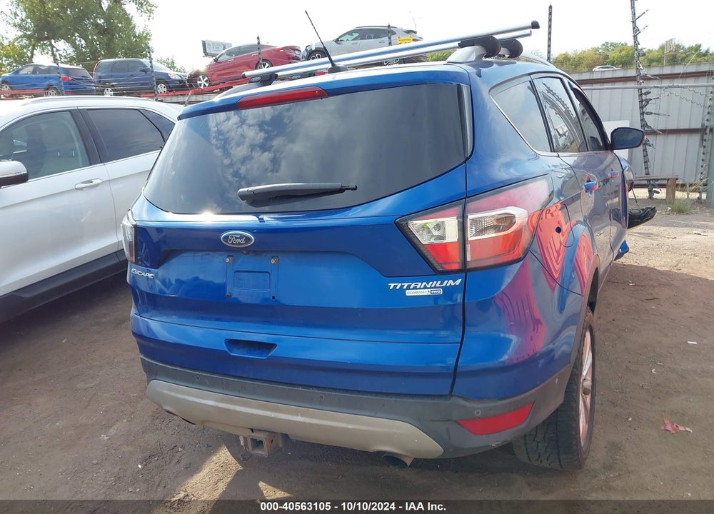 2017 FORD ESCAPE TITANIUM VIN: 1FMCU9J95HUB80465