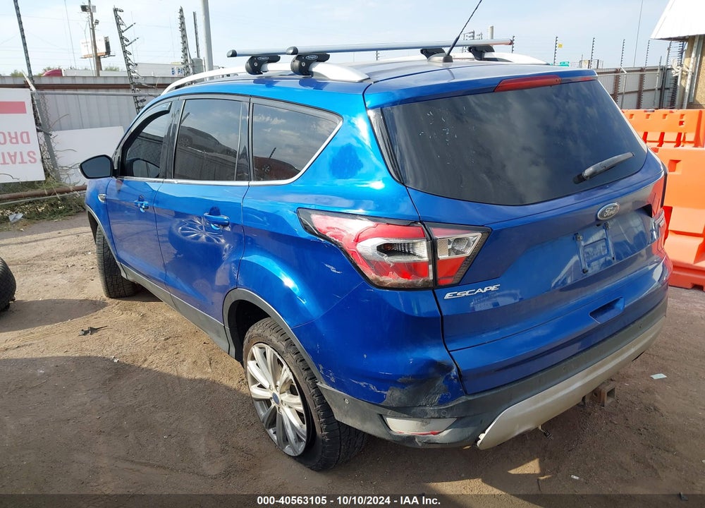 2017 FORD ESCAPE TITANIUM VIN: 1FMCU9J95HUB80465