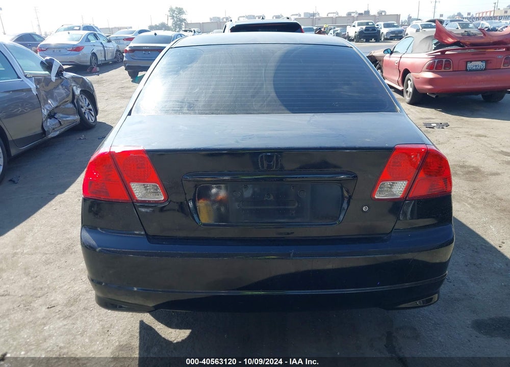 2004 HONDA CIVIC EX VIN: 2HGES26794H521933