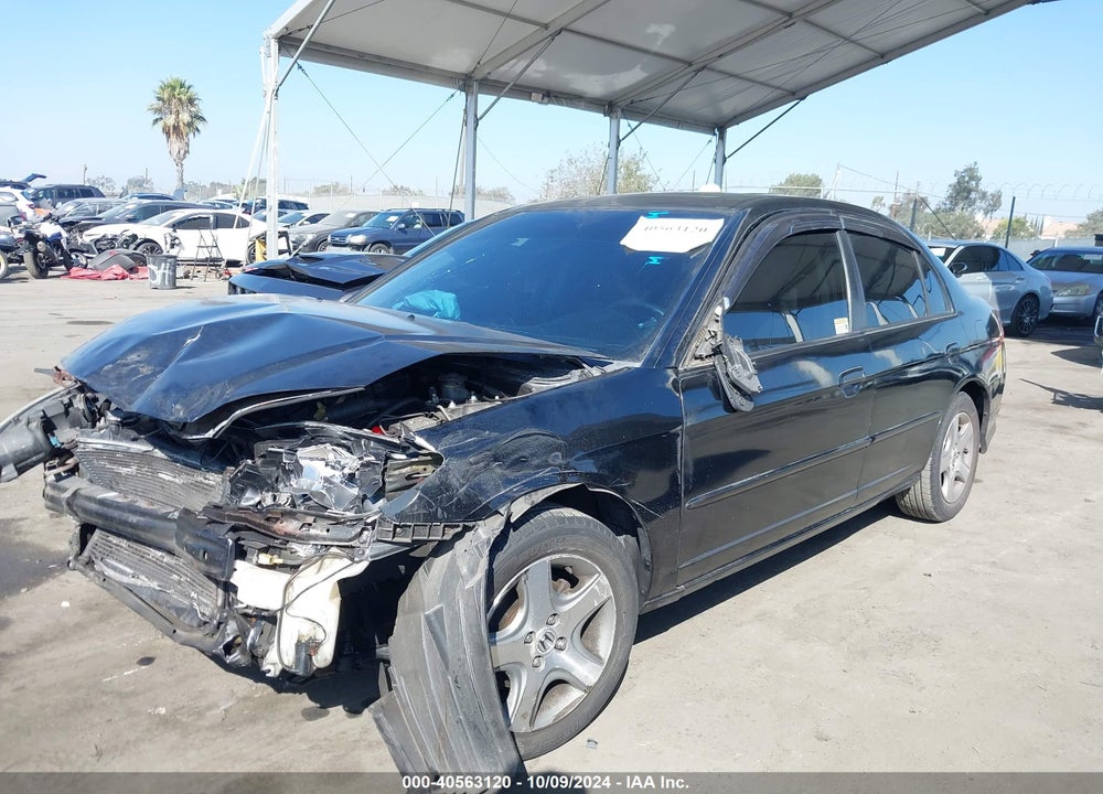 2004 HONDA CIVIC EX VIN: 2HGES26794H521933