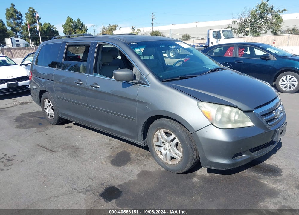 2007 HONDA ODYSSEY EX-L VIN: 5FNRL38737B063199