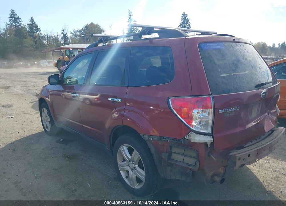 2009 SUBARU FORESTER 2.5X VIN: JF2SH636X9H744144