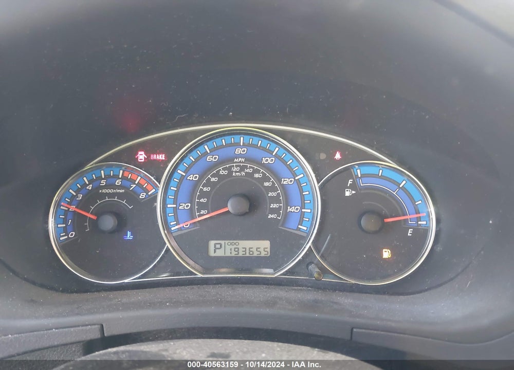 2009 SUBARU FORESTER 2.5X VIN: JF2SH636X9H744144