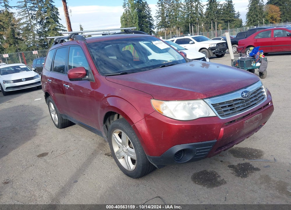 2009 SUBARU FORESTER 2.5X VIN: JF2SH636X9H744144