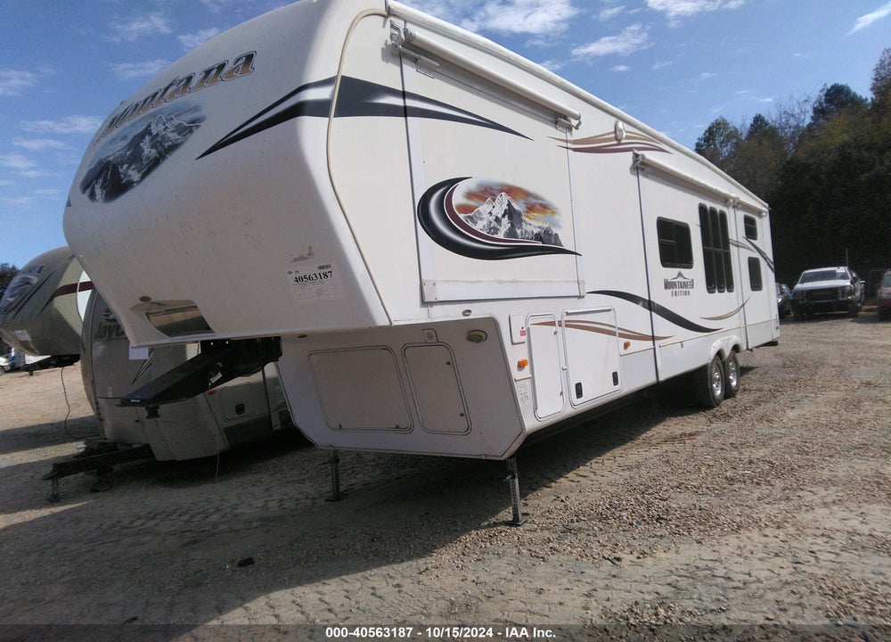2012 KEYSTONE RV MONTANA MOUNTAINEER FIFTH WHEEL VIN: 4YDF34524C4730734