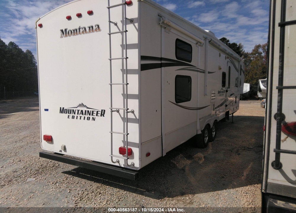 2012 KEYSTONE RV MONTANA MOUNTAINEER FIFTH WHEEL VIN: 4YDF34524C4730734