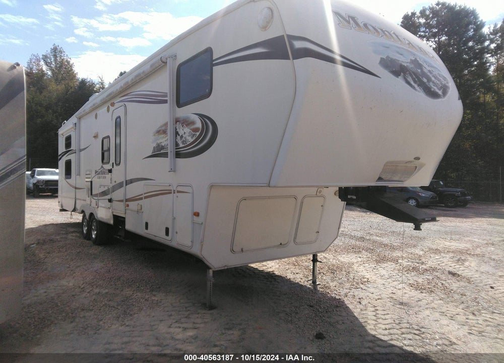 2012 KEYSTONE RV MONTANA MOUNTAINEER FIFTH WHEEL VIN: 4YDF34524C4730734