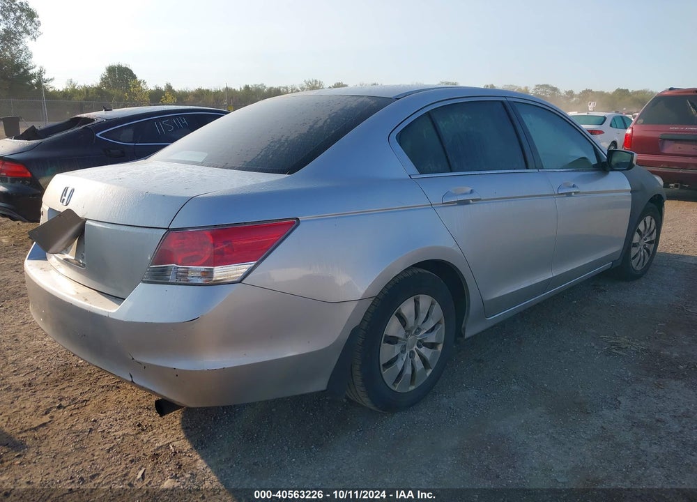 2009 HONDA ACCORD 2.4 LX VIN: 1HGCP26359A144318