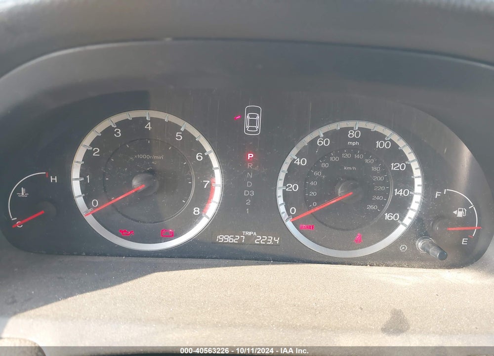 2009 HONDA ACCORD 2.4 LX VIN: 1HGCP26359A144318