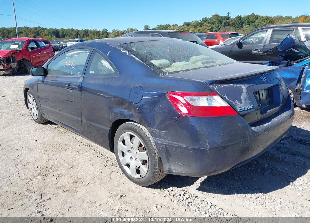 2006 HONDA CIVIC LX VIN: 2HGFG12676H570287
