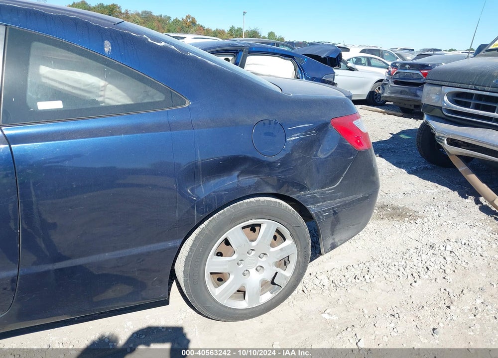 2006 HONDA CIVIC LX VIN: 2HGFG12676H570287