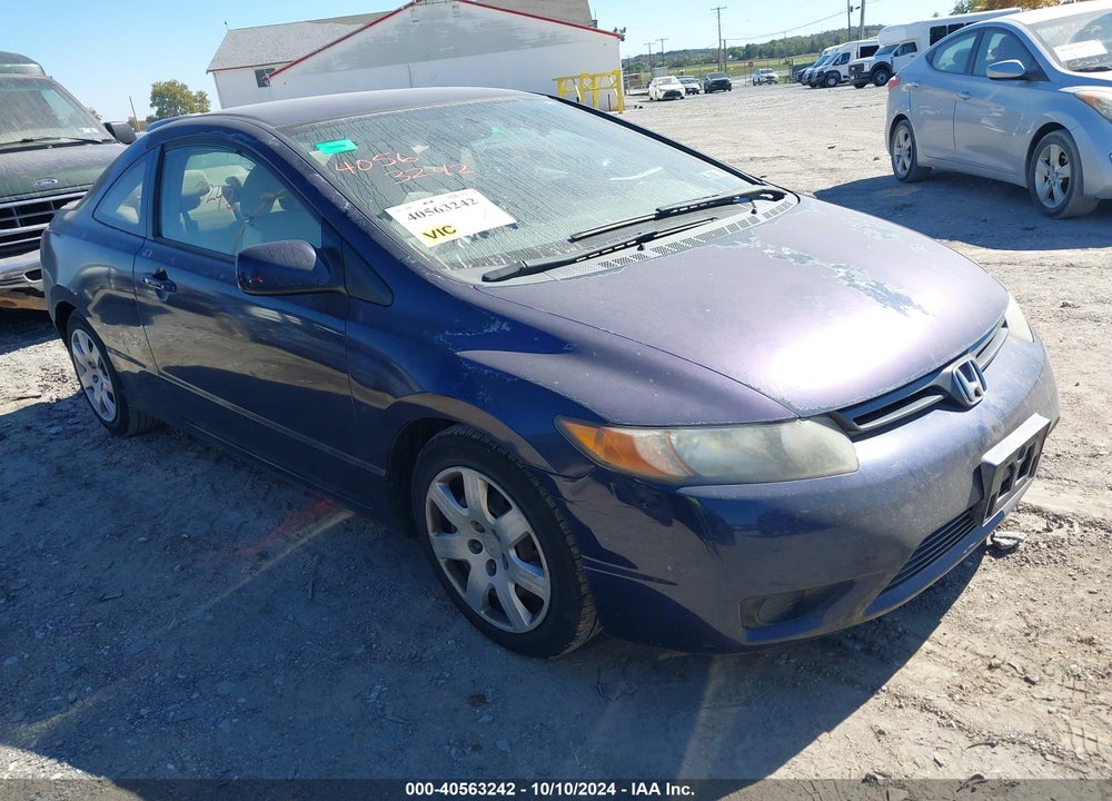 2006 HONDA CIVIC LX VIN: 2HGFG12676H570287