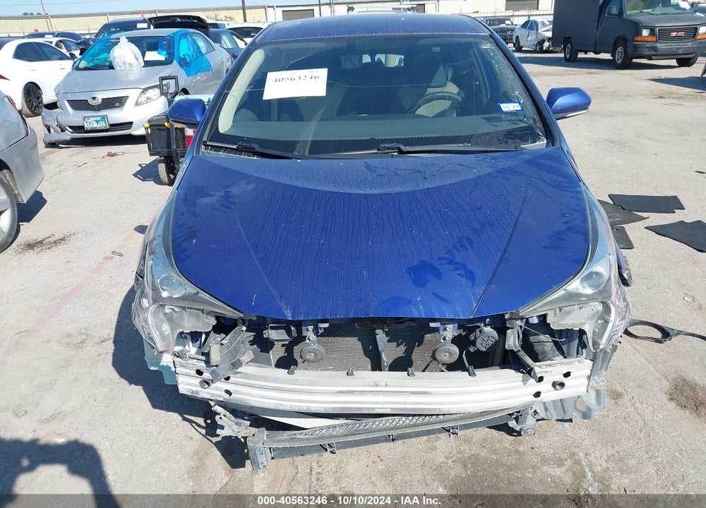 2016 TOYOTA PRIUS THREE VIN: JTDKARFU0G3519059