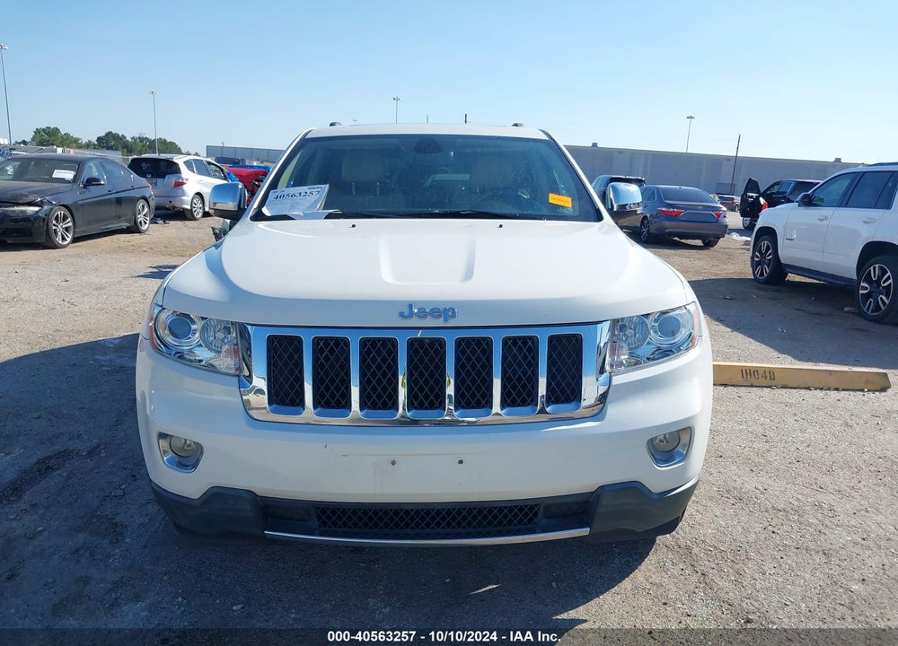 2012 GRAND JEEP  CHEROKEE OVERLAND VIN: 1C4RJECT5CC300790