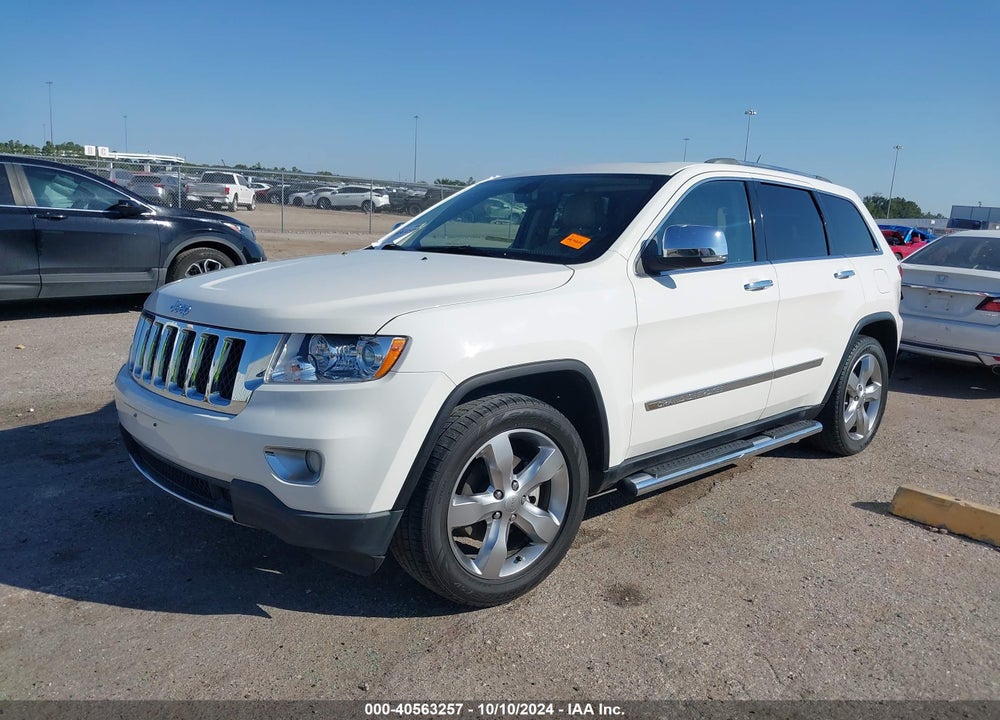 2012 GRAND JEEP  CHEROKEE OVERLAND VIN: 1C4RJECT5CC300790