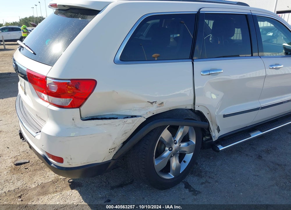 2012 GRAND JEEP  CHEROKEE OVERLAND VIN: 1C4RJECT5CC300790