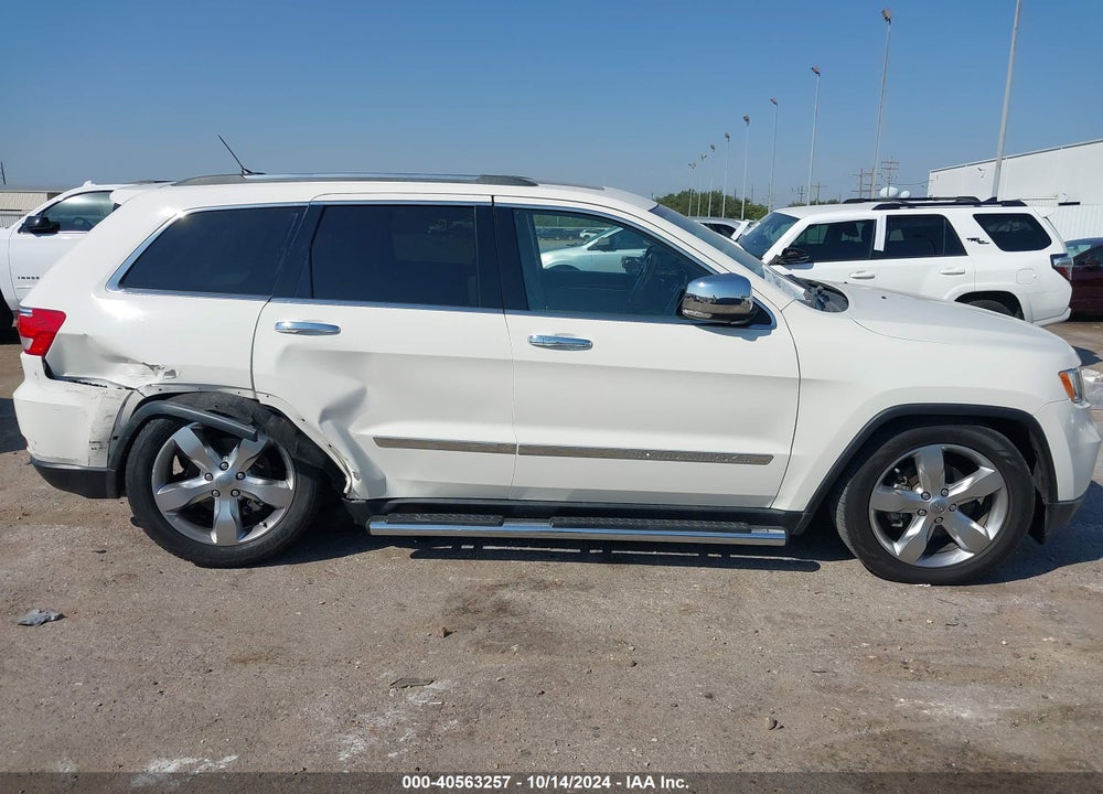 2012 GRAND JEEP  CHEROKEE OVERLAND VIN: 1C4RJECT5CC300790