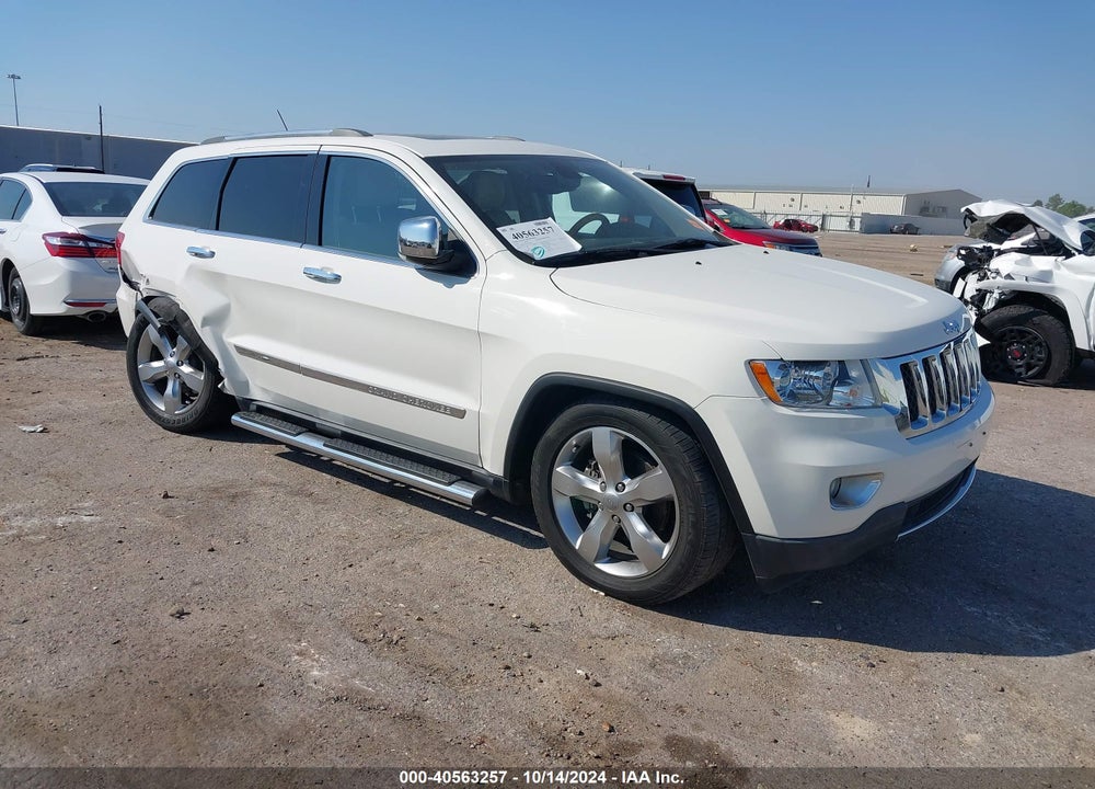 2012 GRAND JEEP  CHEROKEE OVERLAND VIN: 1C4RJECT5CC300790