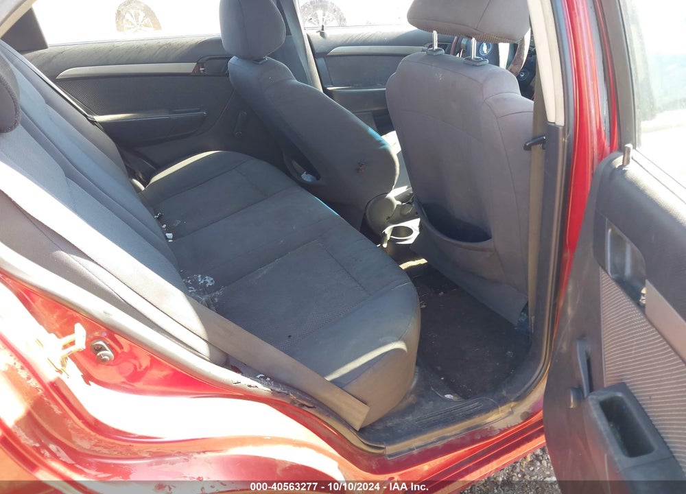 2007 CHEVROLET AVEO LS VIN: KL1TD56667B061854