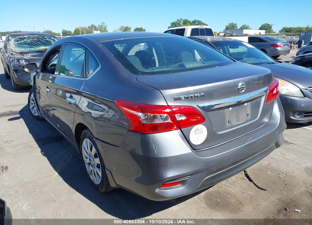 2019 NISSAN SENTRA S VIN: 3N1AB7AP4KY258066