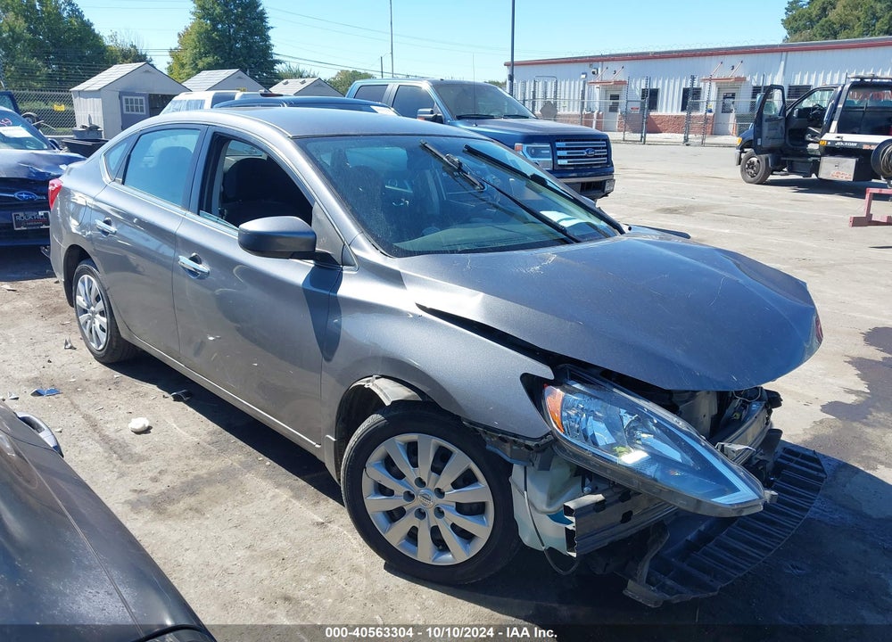 2019 NISSAN SENTRA S VIN: 3N1AB7AP4KY258066