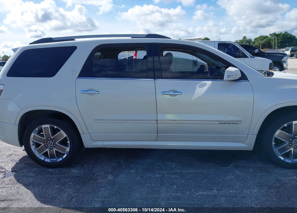 2012 GMC ACADIA DENALI VIN: 1GKKRTED9CJ237858