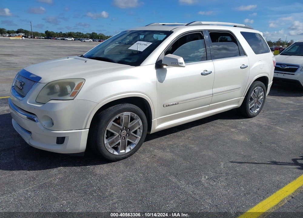 2012 GMC ACADIA DENALI VIN: 1GKKRTED9CJ237858