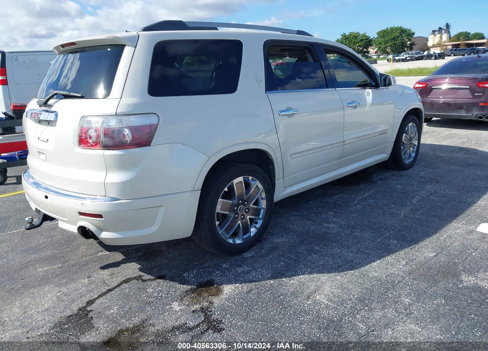 2012 GMC ACADIA DENALI VIN: 1GKKRTED9CJ237858