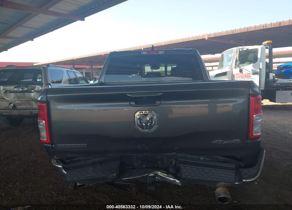 2021 RAM 1500 BIG HORN 4X4 5'7 BOX VIN: 1C6SRFFT8MN825304