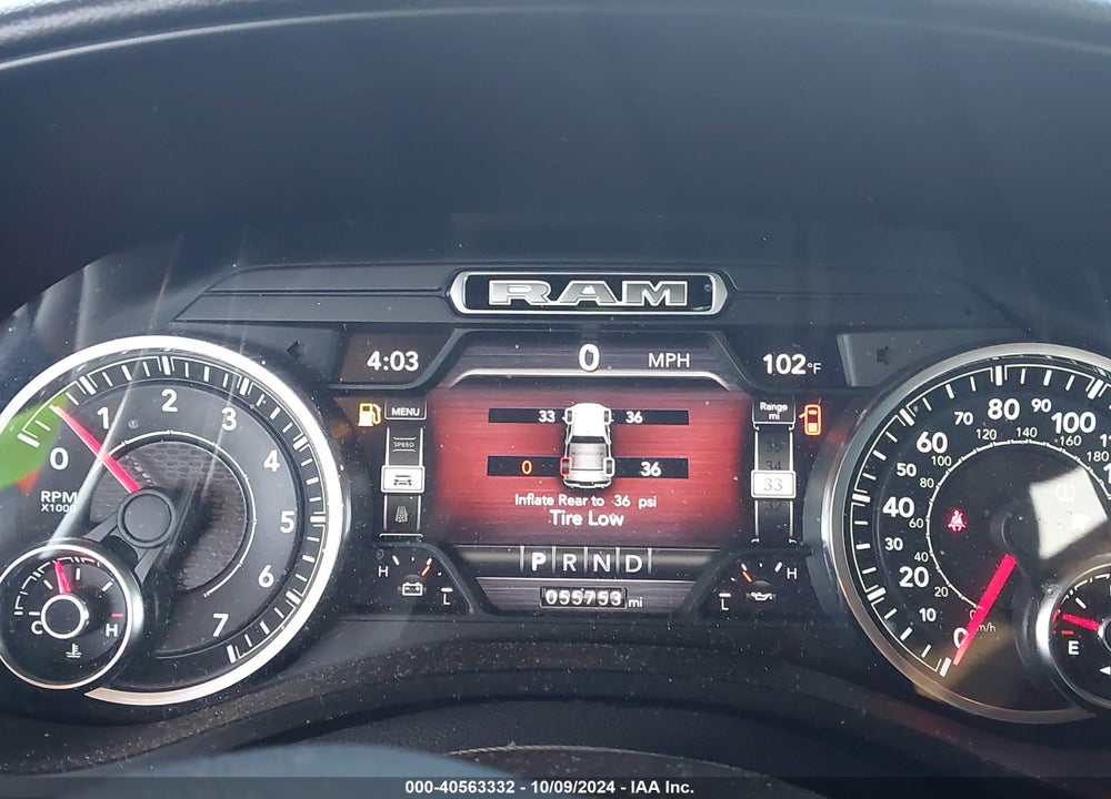 2021 RAM 1500 BIG HORN 4X4 5'7 BOX VIN: 1C6SRFFT8MN825304
