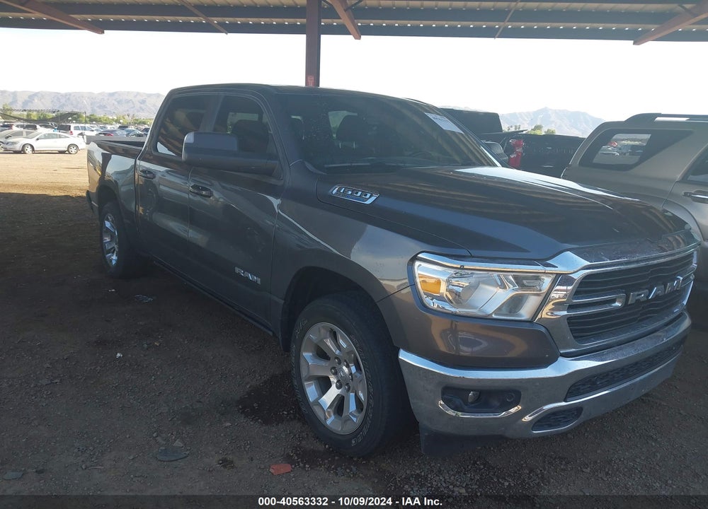 2021 RAM 1500 BIG HORN 4X4 5'7 BOX VIN: 1C6SRFFT8MN825304
