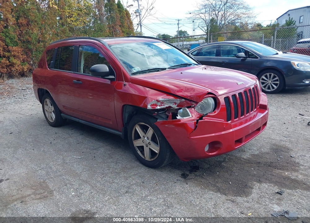 2007 JEEP COMPASS SPORT VIN: 1J8FT47077D386104