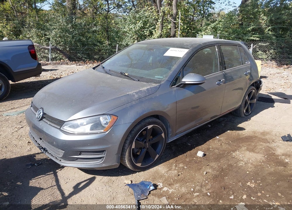 2017 VOLKSWAGEN GOLF TSI S 4-DOOR/TSI WOLFSBURG EDITION 4-DOOR VIN: 3VW117AU9HM074230