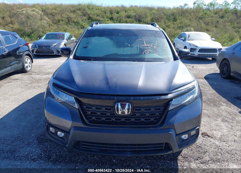 2021 HONDA PASSPORT 2WD TOURING VIN: 5FNYF7H98MB010764