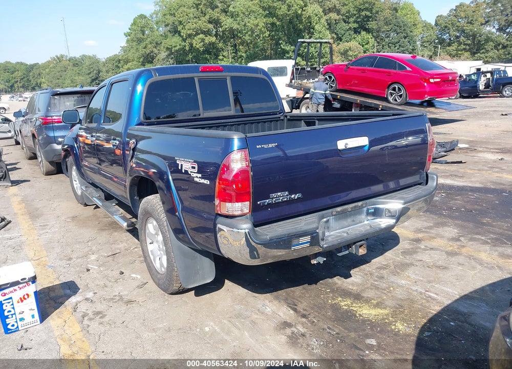 2008 TOYOTA TACOMA DOUBLE CAB PRERUNNER VIN: 3TMJU62N28M058608