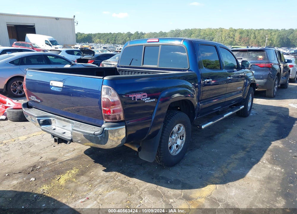 2008 TOYOTA TACOMA DOUBLE CAB PRERUNNER VIN: 3TMJU62N28M058608