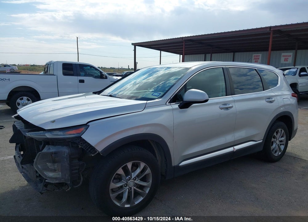 2019 HYUNDAI SANTA FE SE VIN: 5NMS23AD2KH028245