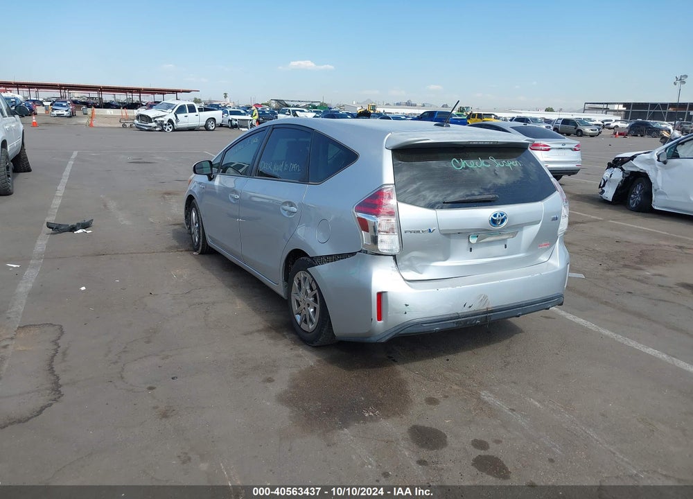 2015 TOYOTA PRIUS V THREE VIN: JTDZN3EU6FJ023484