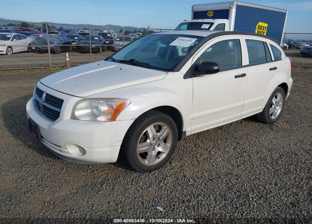 2007 DODGE CALIBER SXT VIN: 1B3HB48B37D571982