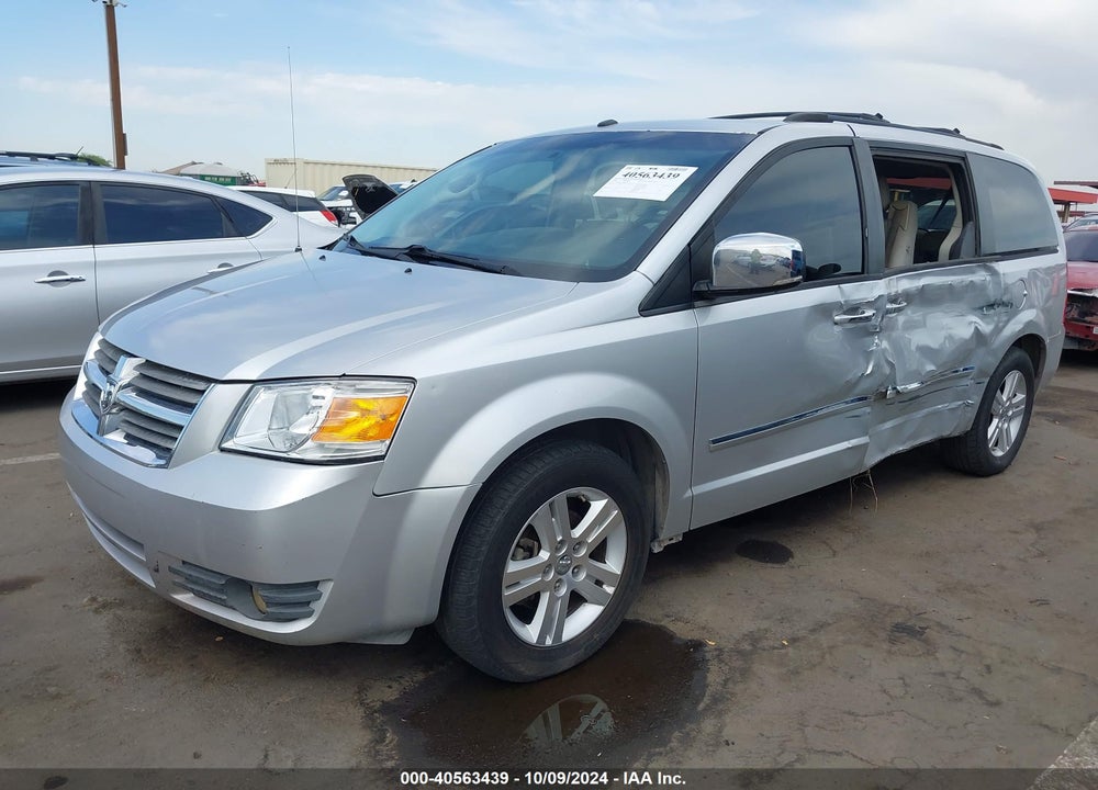 2008 DODGE GRAND CARAVAN SXT VIN: 2D8HN54X38R662991