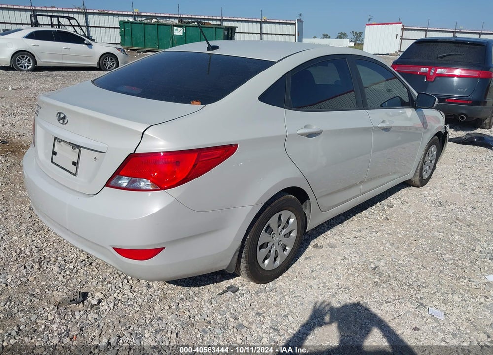 2016 HYUNDAI ACCENT SE VIN: KMHCT4AE4GU140962