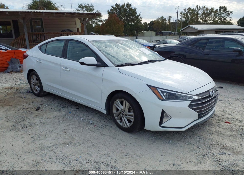 2019 HYUNDAI ELANTRA SEL VIN: 5NPD84LF0KH453512