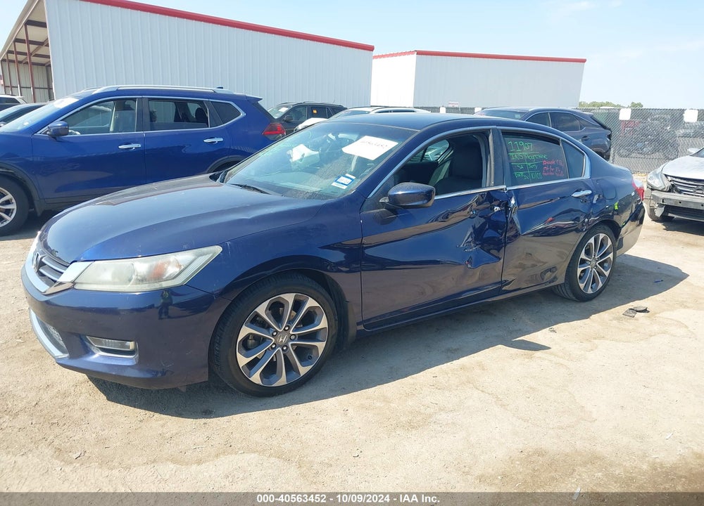 2013 HONDA ACCORD SPORT VIN: 1HGCR2F52DA216323