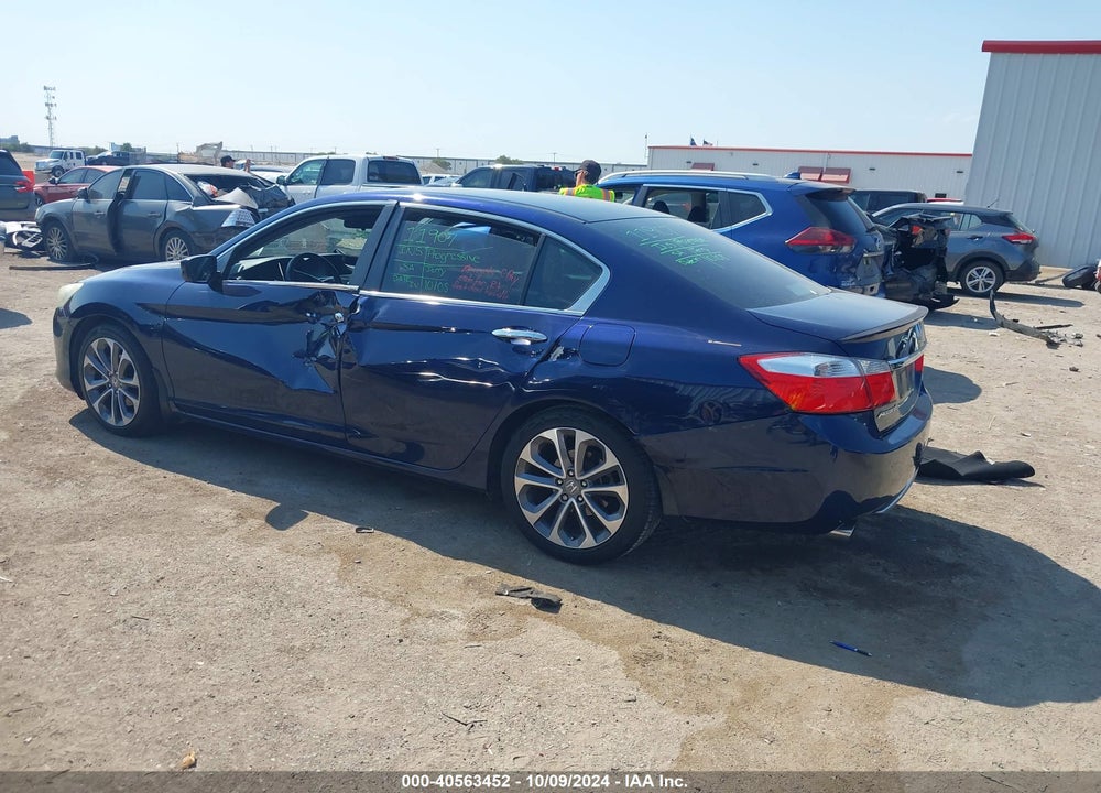 2013 HONDA ACCORD SPORT VIN: 1HGCR2F52DA216323