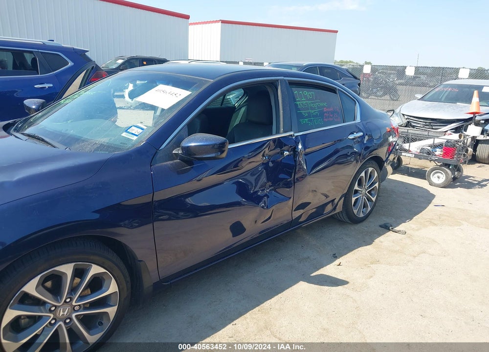 2013 HONDA ACCORD SPORT VIN: 1HGCR2F52DA216323