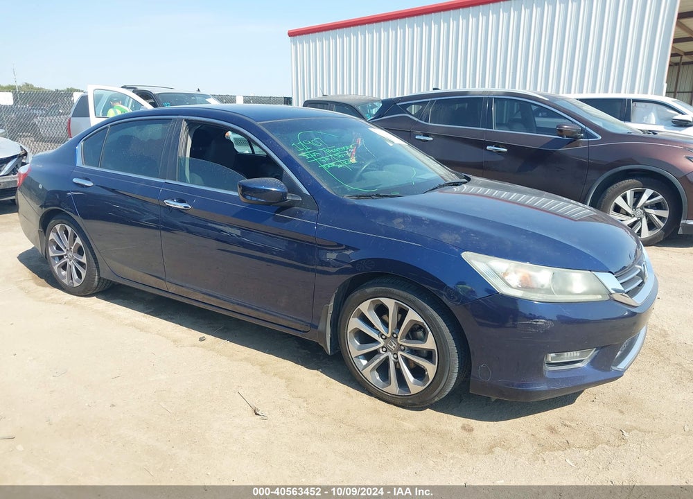2013 HONDA ACCORD SPORT VIN: 1HGCR2F52DA216323