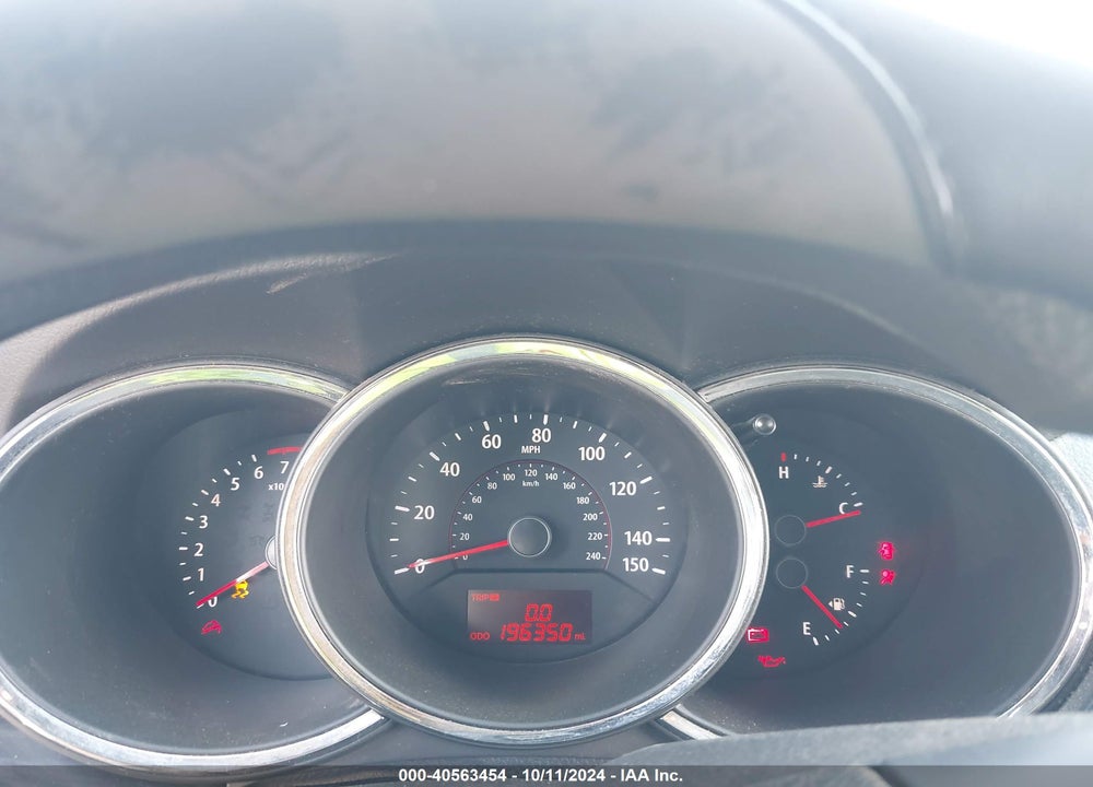 2012 KIA SORENTO LX VIN: 5XYKT4A6XCG205091