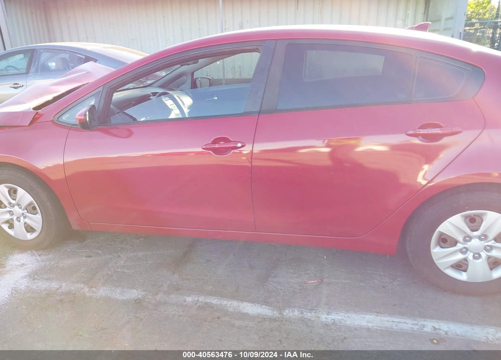 2016 KIA FORTE LX VIN: KNAFK4A66G5510684