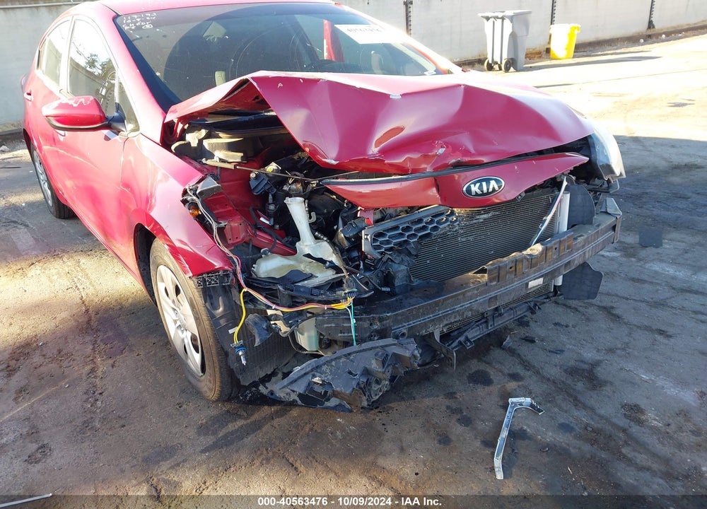 2016 KIA FORTE LX VIN: KNAFK4A66G5510684