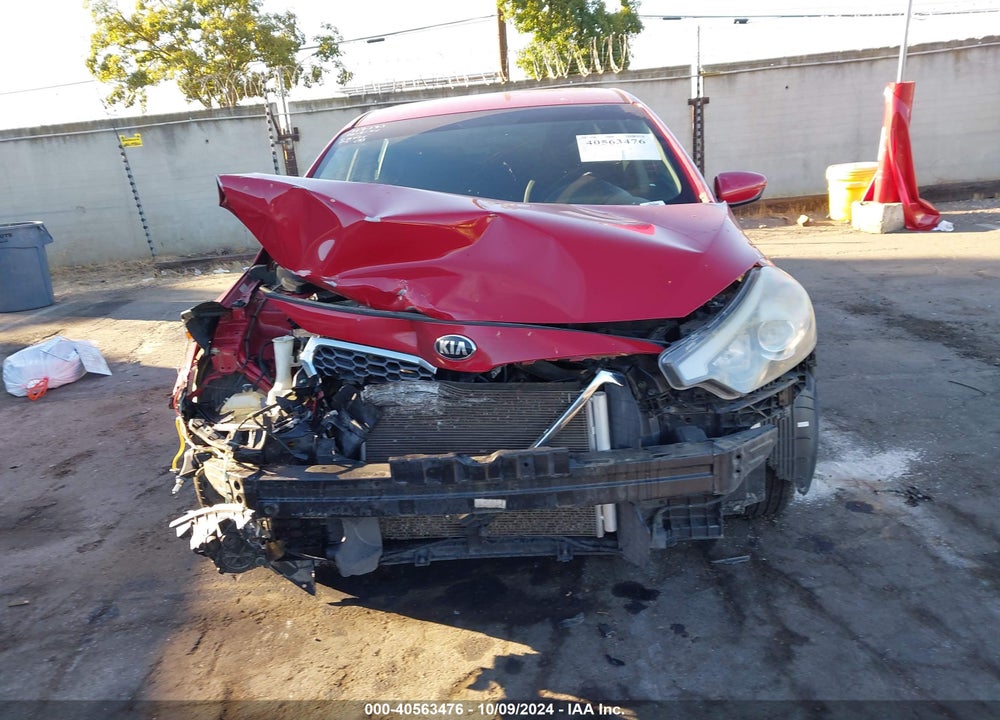 2016 KIA FORTE LX VIN: KNAFK4A66G5510684
